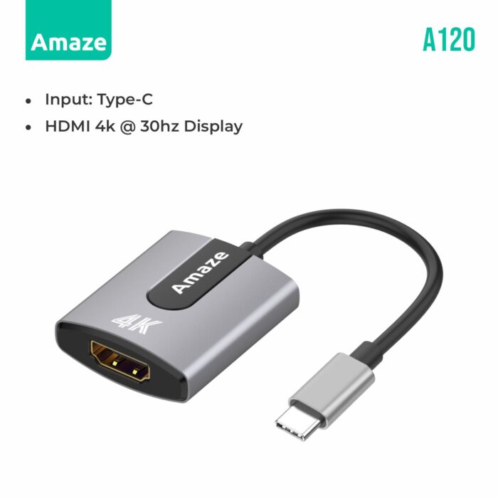 Type C to HDMI 4k Adapter